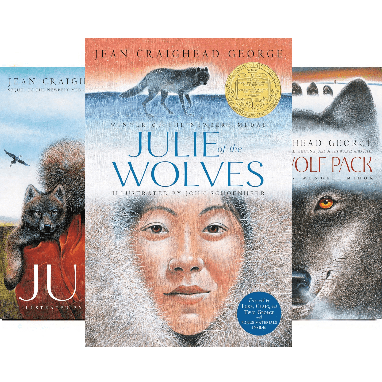 Julie Of The Wolves Series Books 1-3 : Julie Of The Wolves: Julie ...