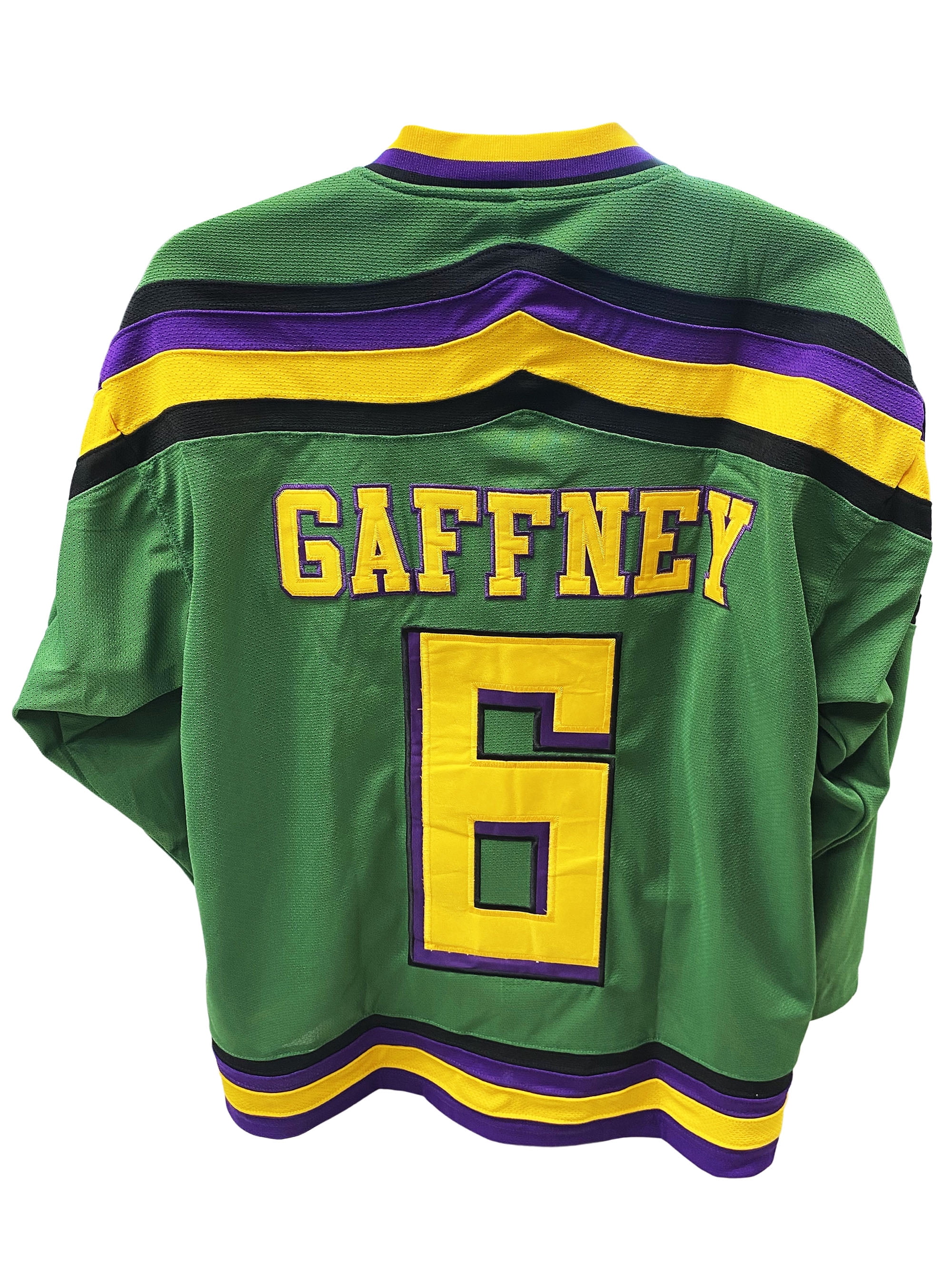  Julie The Cat Gaffney #6 Ducks Hockey Jersey (X-Small) Green :  Clothing, Shoes & Jewelry