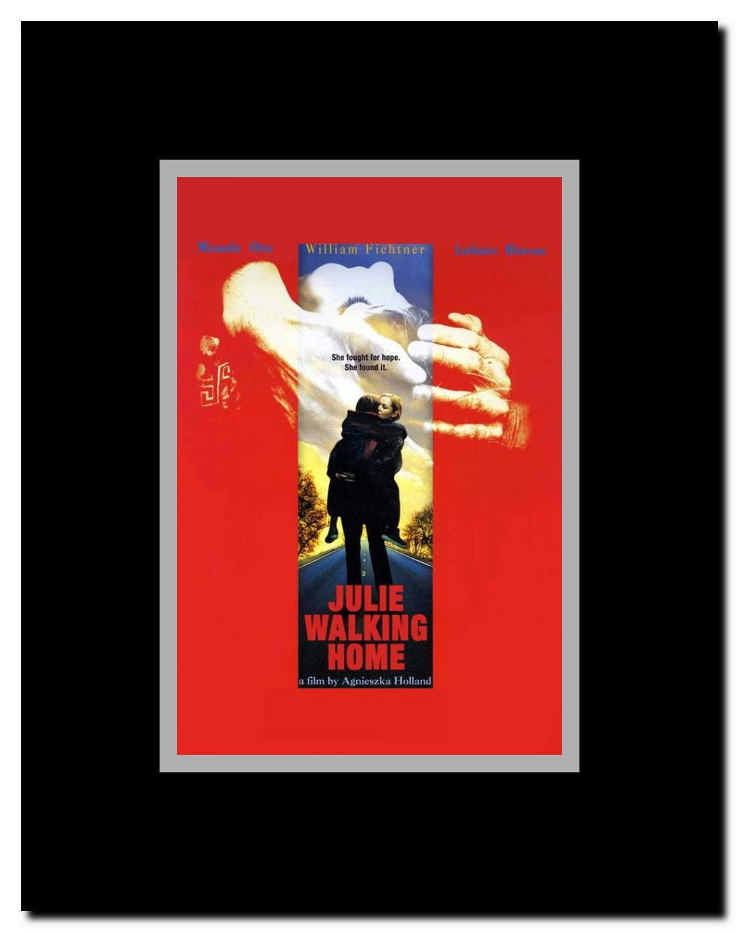 Julie Walking Home Framed Movie Poster