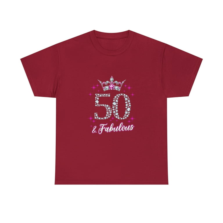 Womens 50 And Fabulous 1969 50th Birthday Gift For Women T-Shirt Womens 50 And Fabulous 1969 50th Birthday Gift For Women T-Shirt