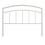 Julien Queen Metal Headboard and Footboard in Textured White