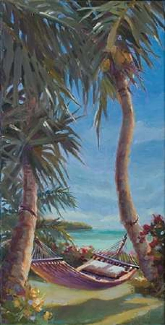 Julies Spot Canvas Art - Kathleen Denis (24 x 48)