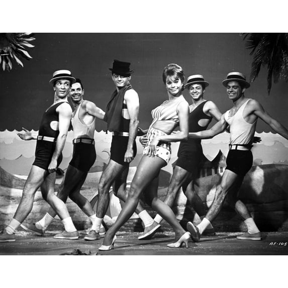 Juliet Prowse Dancing in Classic Photo Print (24 x 30)