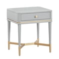 thumbnail image 1 of Julieta Grey Nightstand, 1 of 6