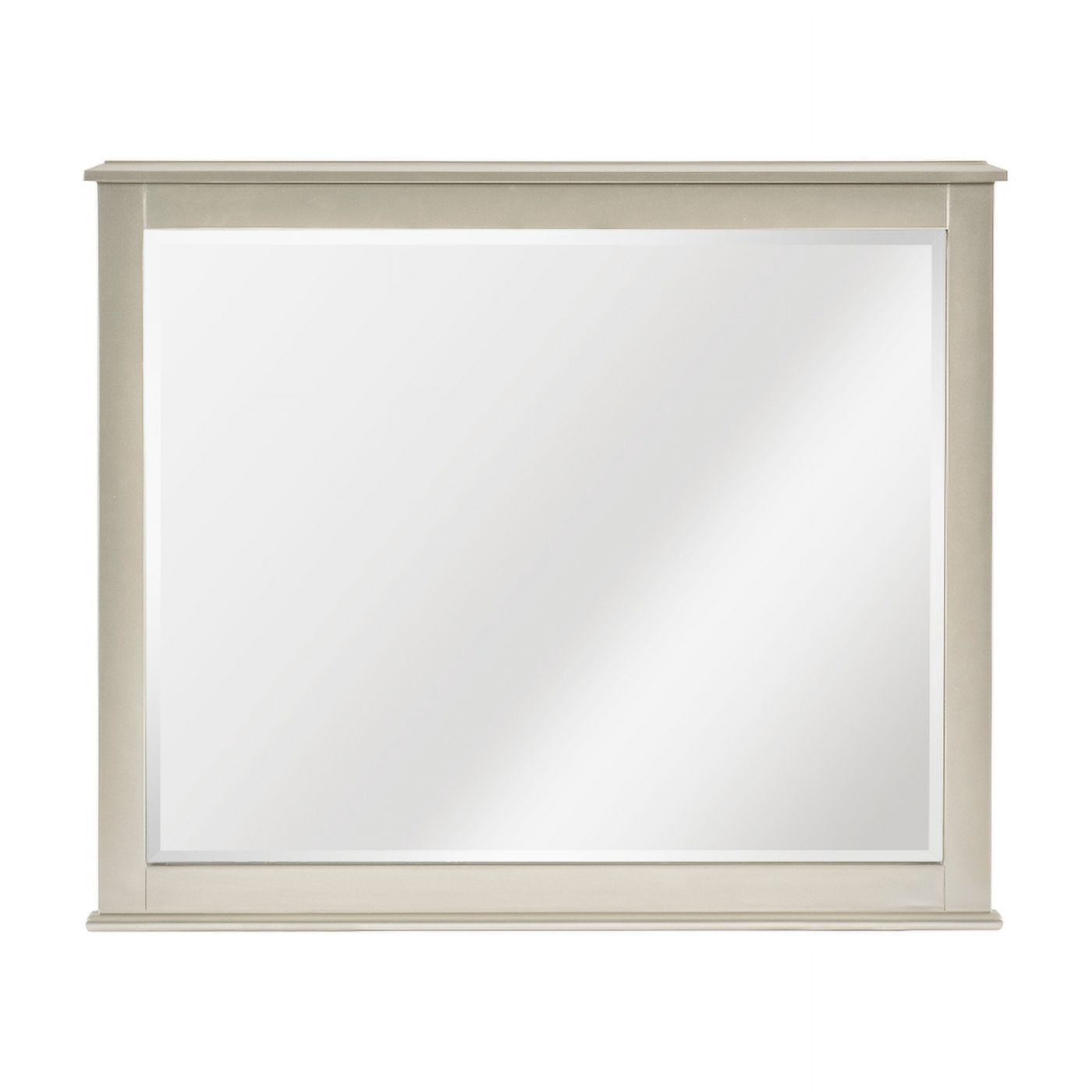 Juliette Collection Iconic Glamour with Silver-Finished Mirror Frame