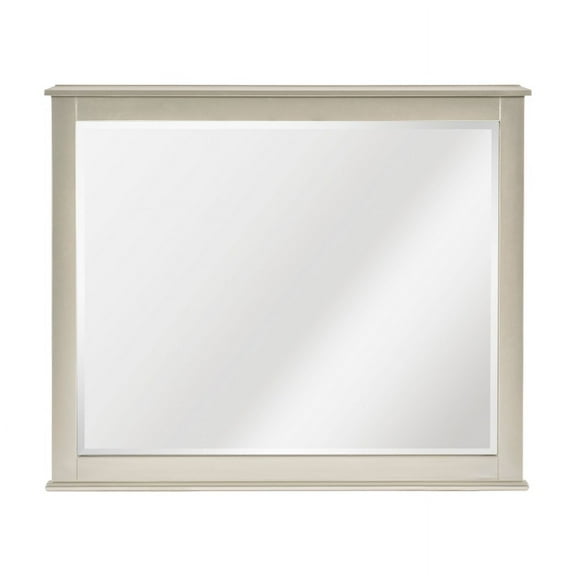 Juliette Collection Iconic Glamour with Silver-Finished Mirror Frame