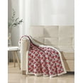 thumbnail image 1 of Juliette Sloth Micro Plush Sherpa All Season Throw Blanket 50" x 60" Multicolor by Plazatex, 1 of 3