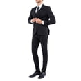 thumbnail image 1 of Julinie Men's 3-Piece Suit Set with Jacket, Vest, and Expandable Waist Dress Pants, 1 of 5
