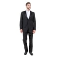 thumbnail image 1 of Julinie Mens Premium Tuxedo 2-Piece Satin Notch Lapel Two Button Jacket With Matching Pants, 1 of 4