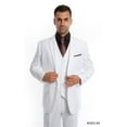 thumbnail image 1 of Julinie Mens Suit 3-Piece Solid Suit Set with Jacket, Vest, and Dress Pants - Modern Fit, 1 of 1