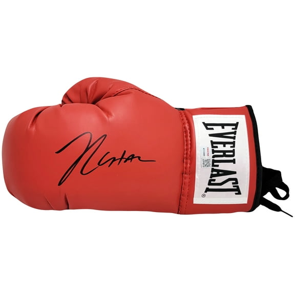 Julio Cesar Chavez Sr. Autographed Red Everlast Boxing Glove Left Hand TriStar Holo 208802
