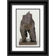 thumbnail image 1 of Julio Gonzalez 2x Matted 18x24 Black Ornate Framed Art Print 'Torso', 1 of 2