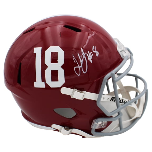 Julio Jones Autographed/Signed Alabama Speed Full Size #18 College Football Helmet