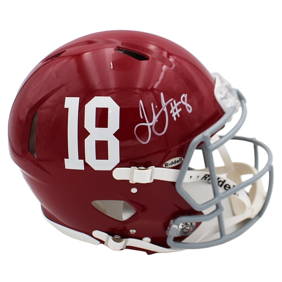 Julio Jones Autographed/Signed Alabama Speed Pro #18 College Football Helmet