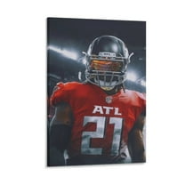 Julio Jones Poster Print Photo Art Painting Canvas Poster Home Decorative Bedroom Modern Decor Posters Gifts 24x36inch(60x90cm)