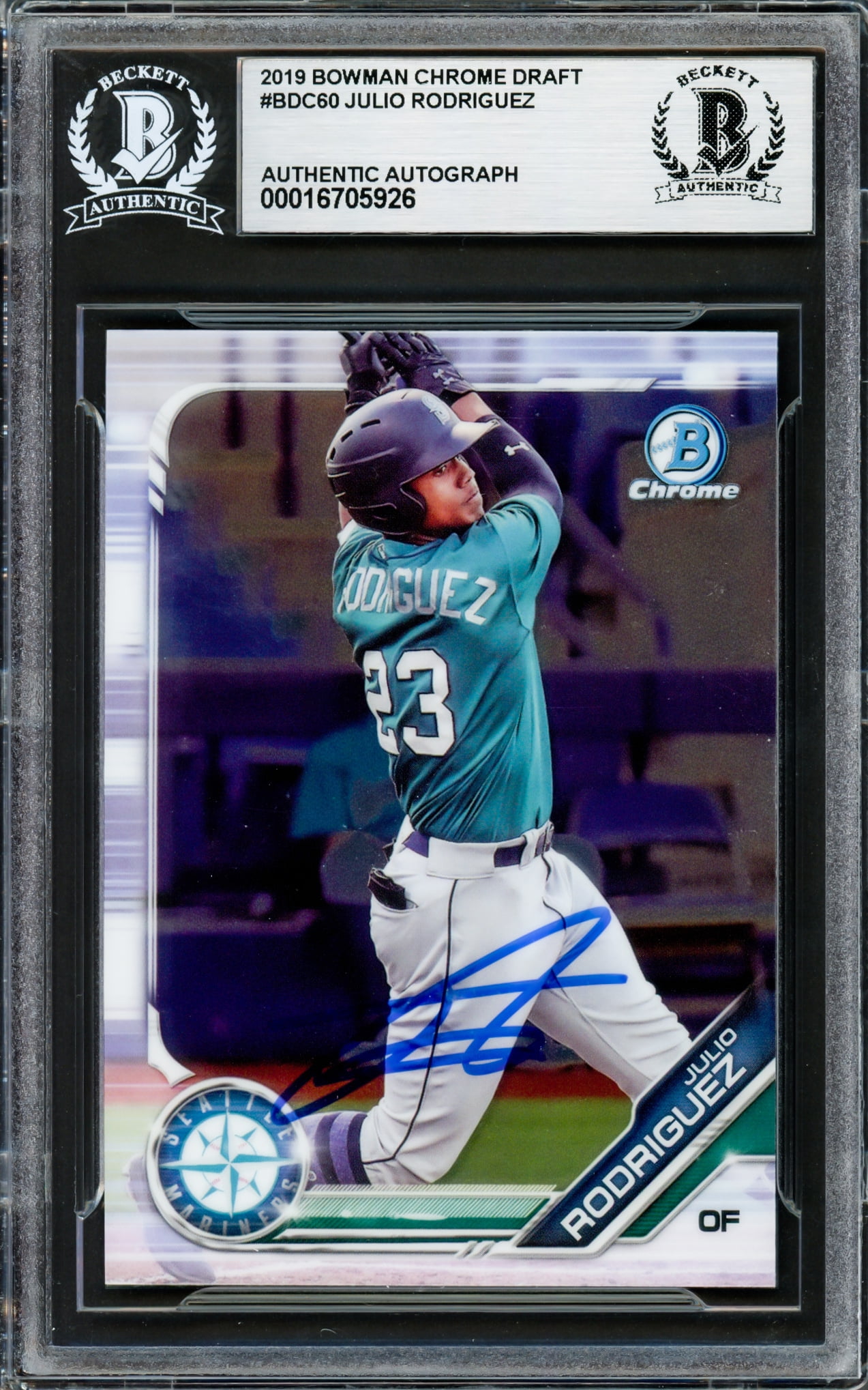 Julio Rodriguez Bowman Chrome