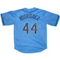 thumbnail image 1 of Julio Rodriguez Autographed Seattle (Baby Blue #44) Jersey - BAS, 1 of 3