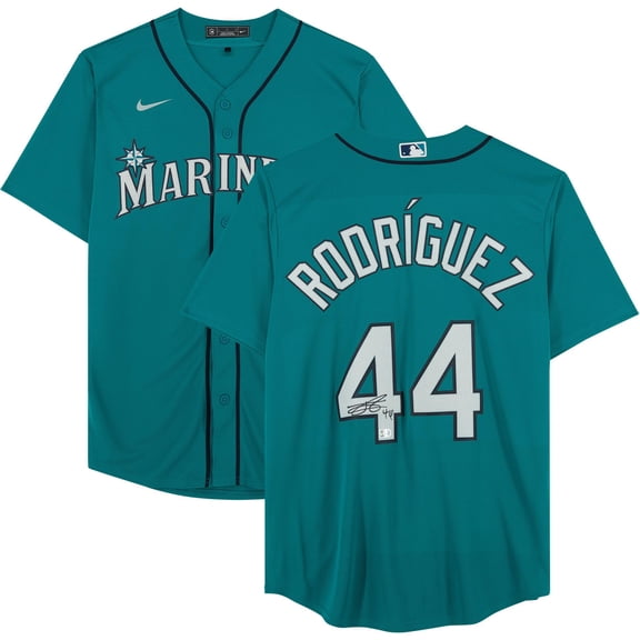 Julio Rodriguez Seattle Mariners Autographed Green Replica Jersey - Fanatics Authentic Certified