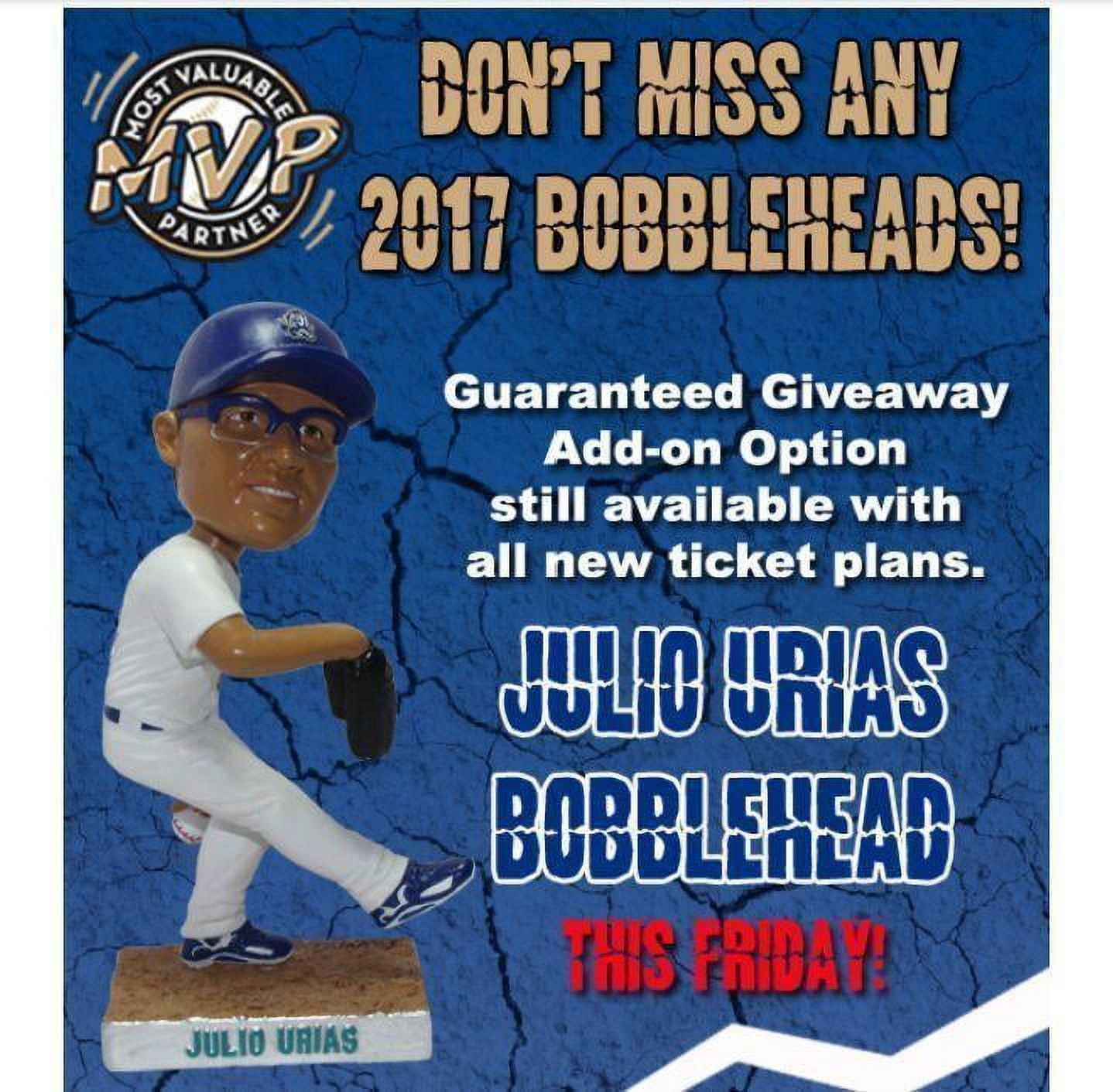 Julio Urias Rancho Cucamonga Quakes Bobblehead MiLB
