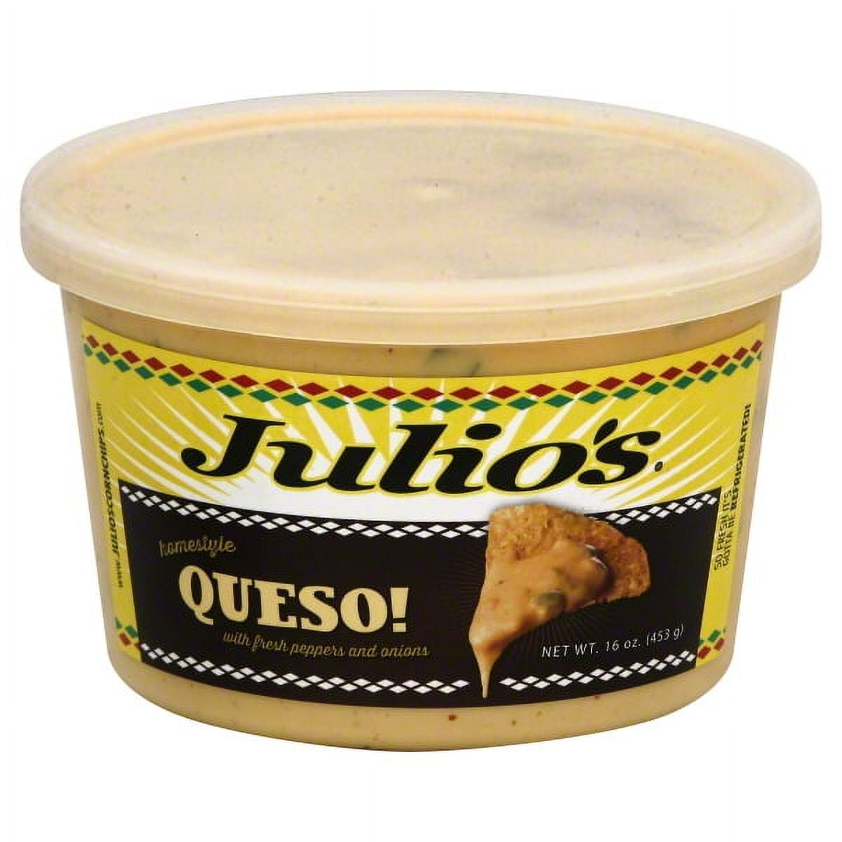 Julio's Homestyle Queso Cheese Dip, 16 oz
