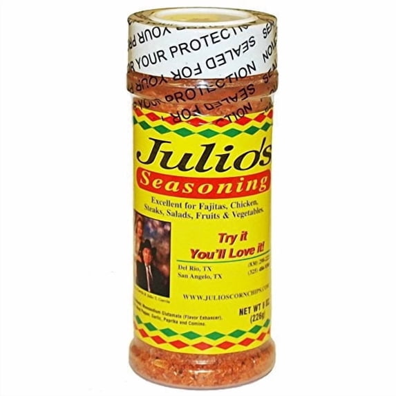 Julio's Seasoning, 8 Oz.