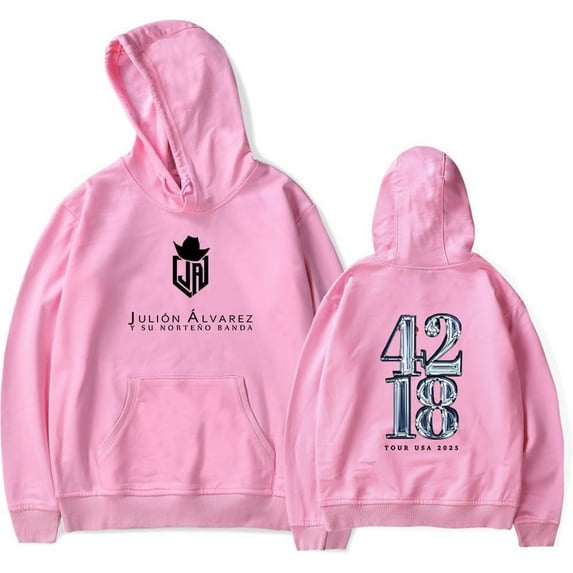 Julion Alvarez Tour 2025 Merch Hoodies Casual Hooded Sweatshirt Unisex Pullover Clothing