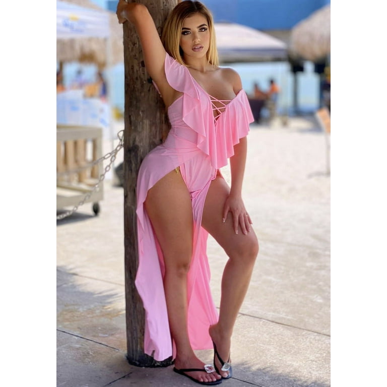 Jumpsuit swimsuit cover clearance up