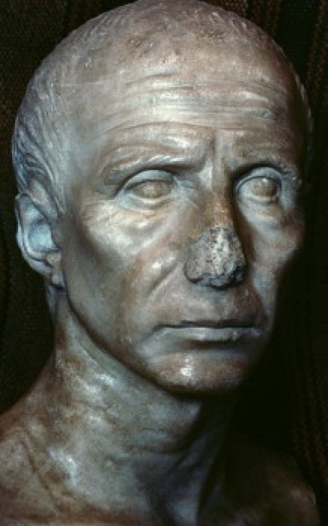Julius Caesar Artist Unknown Bronze Canvas Art - (24 x 36)