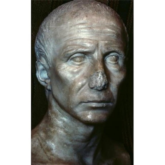 Julius Caesar Artist Unknown Bronze Poster Print - 18 x 24 in.