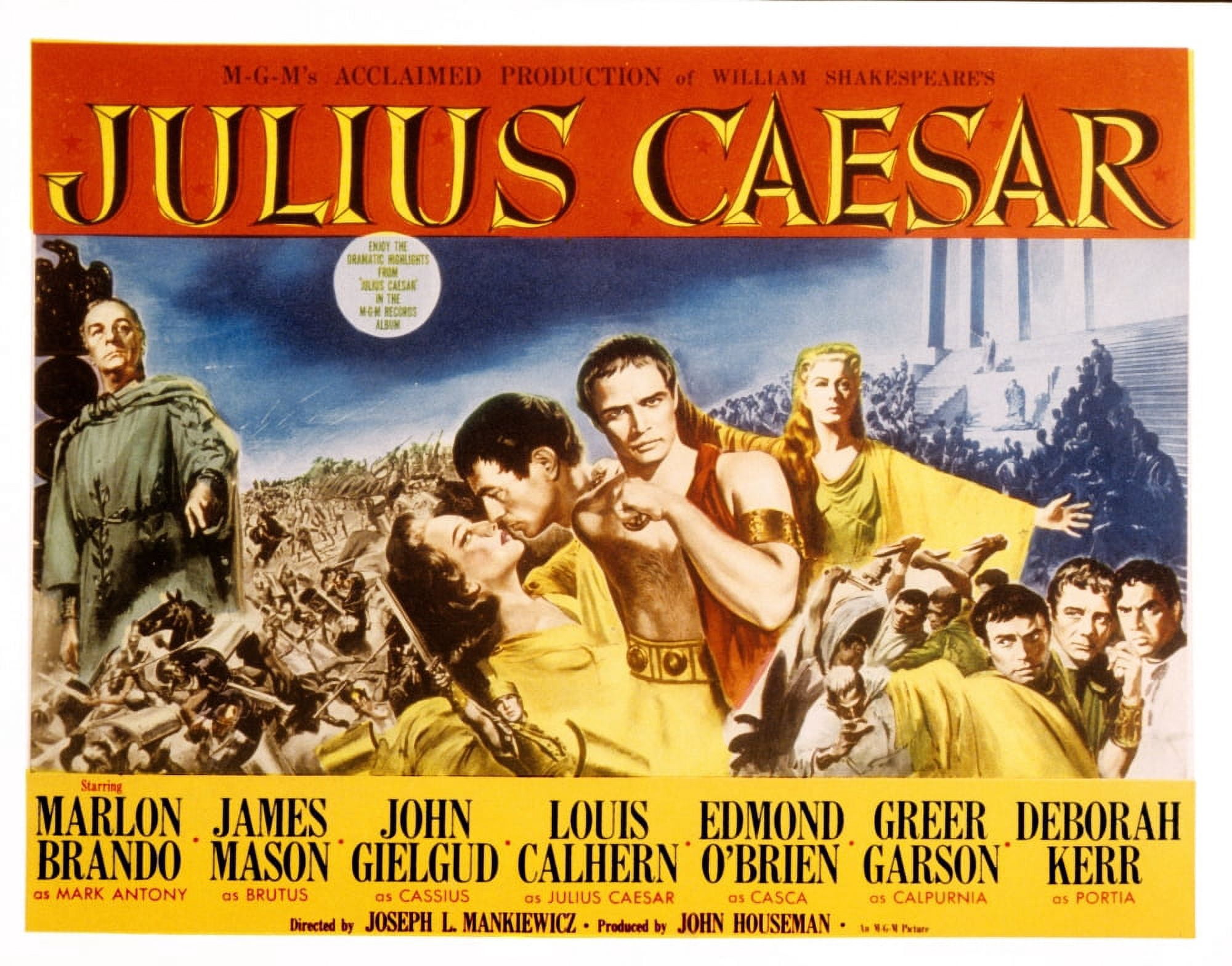 Julius Caesar Canvas Art - (28 x 22)