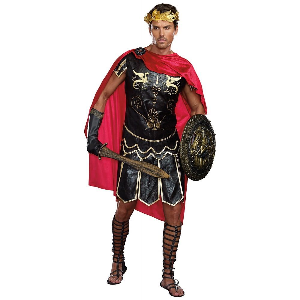 Julius Caesar Costume Dreamgirl 9841 Black/Red - Walmart.com