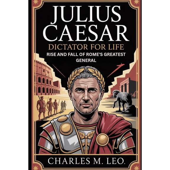 Julius Caesar: Dictator for Life - Rise and Fall of Rome's Greatest General, (Paperback)