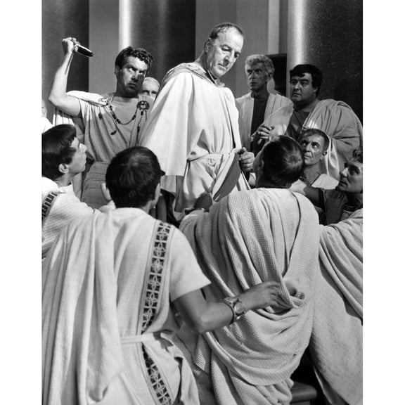 Julius Caesar Edmond O'Brien Louis Calhern 1953 Photo Print (8 x 10)
