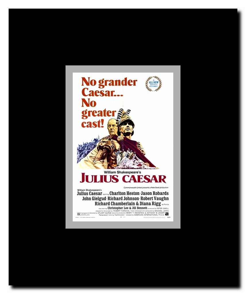 Julius Caesar Framed Movie Poster