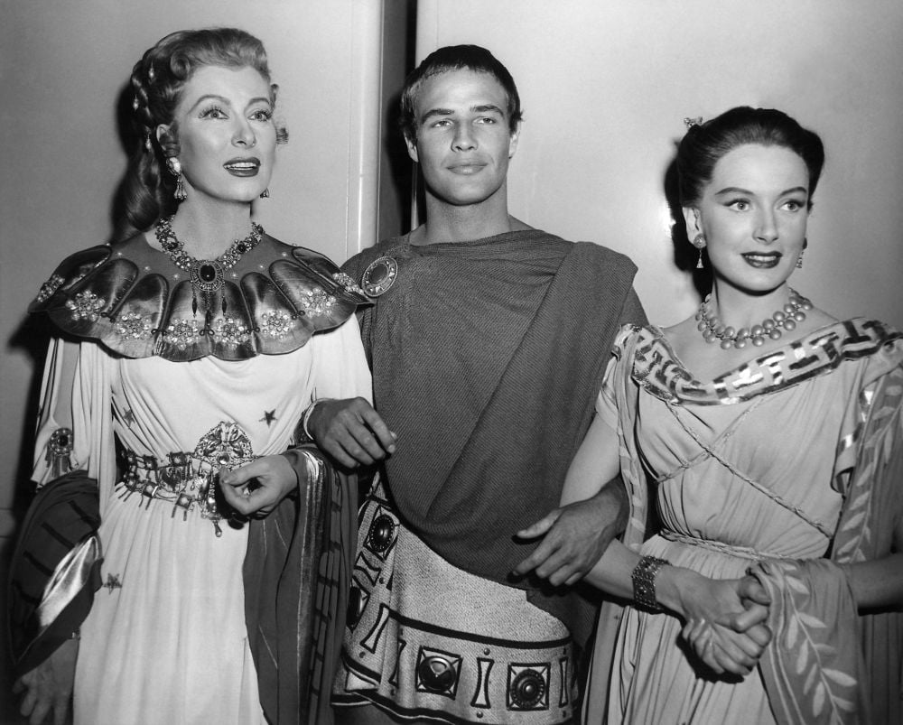 Julius Caesar, Greer Garson, Marlon Brando, Deborah Kerr, 1953 Poster ...