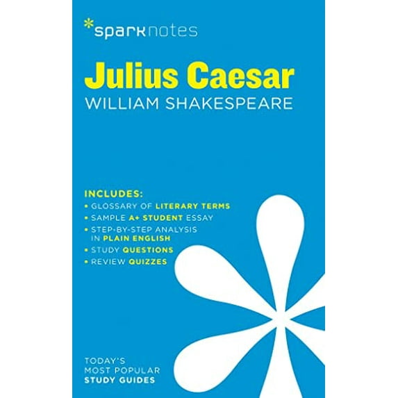 Pre-Owned Julius Caesar Sparknotes Literature Guide (Paperback) 1411469593 9781411469594