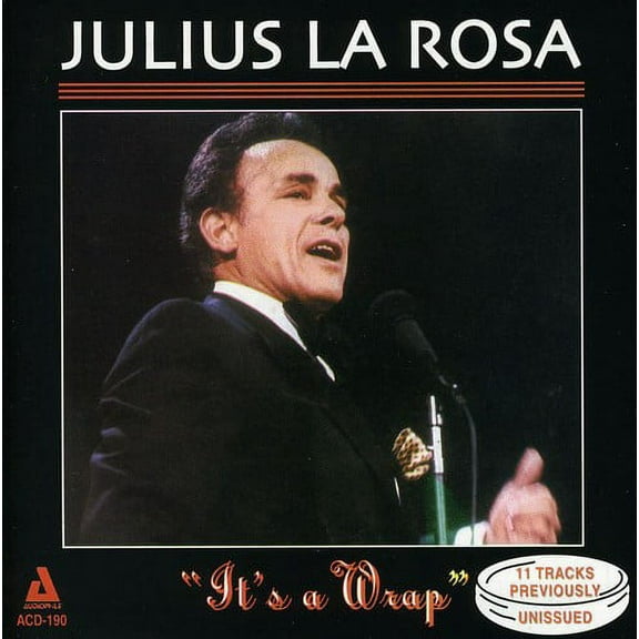 Julius Larosa - It's a Wrap - Music & Performance - CD