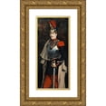 thumbnail image 1 of Julius Leblanc Stewart 10x18 Gold Ornate Wood Frame and Double Matted Museum Art Print Titled - Portrait of a Man, Presumed to Be Mr. Filleul-Brohy (1876), 1 of 4