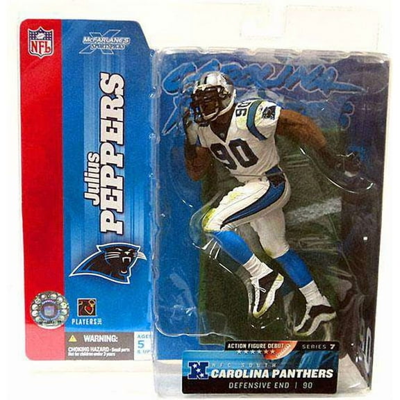 Julius Peppers Action Figure White Jersey Variant NFL