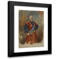 thumbnail image 1 of Juliusz Kossak 13x18 Black Modern Framed Museum Art Print Titled - Portrait of a Hetman (From the Painting in Podhorce) (1872), 1 of 5