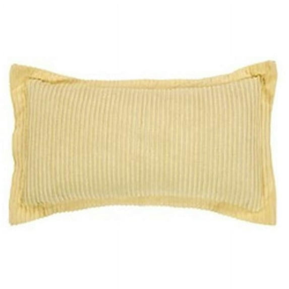 Jullian Cotton Pillow Sham, Yellow - King Size
