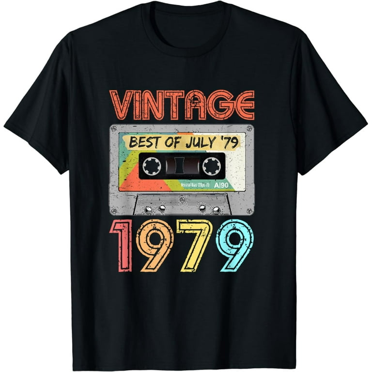 Vintage 1979 40th Birthday T Shirt Vintage 1979 40th Birthday T Shirt