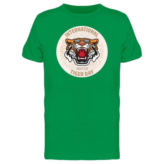 July 29 International Tiger Day Tee Men's -Image by Shutterstock