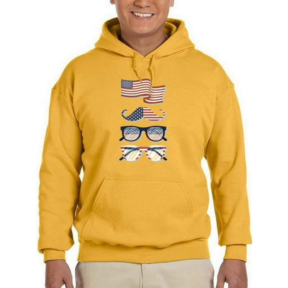 July 4Th Celebration Items Hoodie Men -Image by Shutterstock, Male 4X-Large