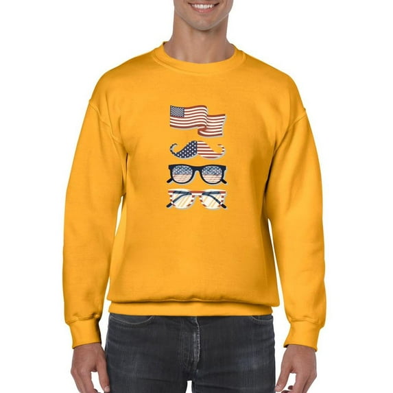 July 4Th Celebration Items Sweatshirt Men -Image by Shutterstock, Male Small