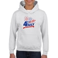 thumbnail image 1 of July 4Th Independence, Day Hoodie Juniors -Image by Shutterstock,  Large, 1 of 4