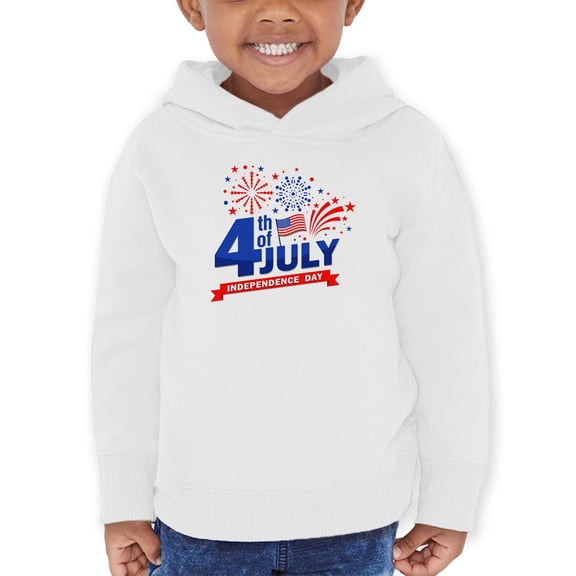 July 4Th Independence, Day Hoodie Toddler -Image by Shutterstock,  5 Toddler