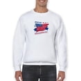 thumbnail image 1 of July 4Th Independence Day! Sweatshirt Men -Image by Shutterstock, Male 4X-Large, 1 of 4
