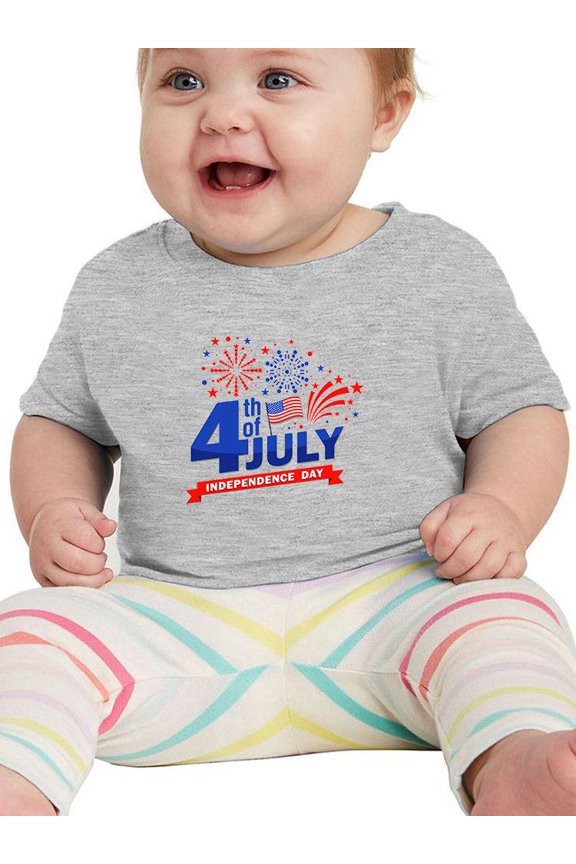July 4Th Independence, Day T-Shirt Infant -Image by Shutterstock, 18 Months