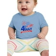 thumbnail image 1 of July 4Th Independence, Day T-Shirt Infant -Image by Shutterstock,  6 Months, 1 of 4